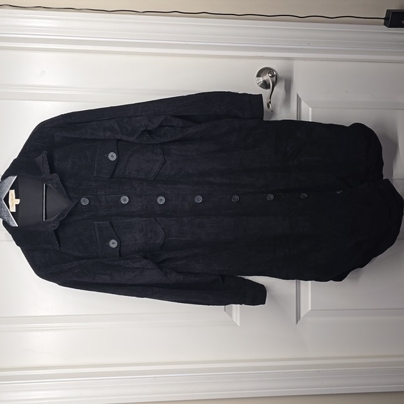 Foxy Kind Black Corduroy Jacket - Picture 1 of 5
